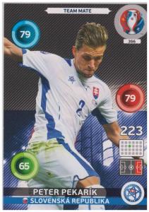Adrenalyn XL UEFA Euro 2016, Team Mate, #356, Peter Pekarik