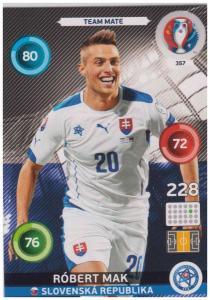 Adrenalyn XL UEFA Euro 2016, Team Mate, #357, Robert Mak