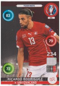 Adrenalyn XL UEFA Euro 2016, Team Mate, #391, Ricardo Rodriguez