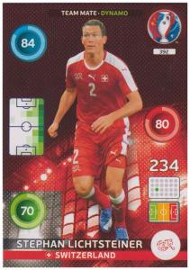 Adrenalyn XL UEFA Euro 2016, Team Mate - Dynamo, #392, Stephan Lichtsteiner