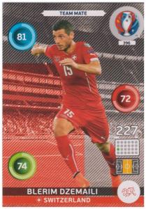 Adrenalyn XL UEFA Euro 2016, Team Mate, #396, Blerim Dzemaili