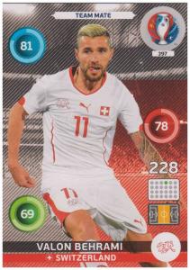 Adrenalyn XL UEFA Euro 2016, Team Mate, #397, Valon Behrami