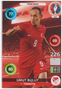 Adrenalyn XL UEFA Euro 2016, Team Mate, #417, Umut Bulut