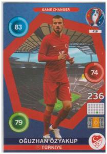 Adrenalyn XL UEFA Euro 2016, Game Changer, #418, Oguzhan Özyakup