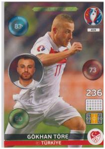 Adrenalyn XL UEFA Euro 2016, One to Watch, #419, Gökhan Töre