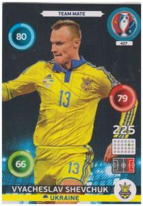 Adrenalyn XL UEFA Euro 2016, Team Mate, #427, Vyacheslav Shevchuk