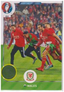 Adrenalyn XL UEFA Euro 2016, Making History, #454, Wales