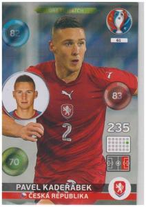 Adrenalyn XL UEFA Euro 2016, One to Watch, #061, Pavel Kaderabek