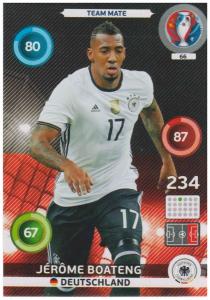 Adrenalyn XL UEFA Euro 2016, Team Mate, #066, Jerome Boateng