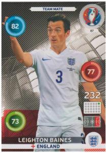 Adrenalyn XL UEFA Euro 2016, Team Mate, #087, Leighton Baines