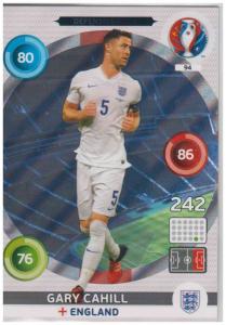Adrenalyn XL UEFA Euro 2016, Defensive Rock, #094, Gary Cahill
