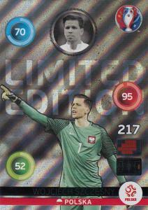 Adrenalyn XL UEFA Euro 2016, Limited Edition, Wojciech Szczesny - Shiny