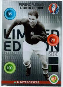 Adrenalyn XL UEFA Euro 2016, Limited Edition, Ferenc Puskas - Classic