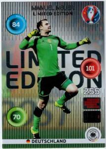 Adrenalyn XL UEFA Euro 2016, Limited Edition, Manuel Neuer - Classic