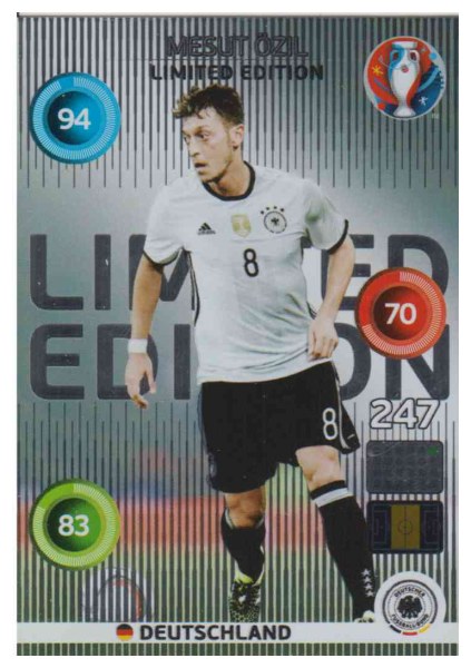 Adrenalyn XL UEFA Euro 2016, Limited Edition, Mesut Özil - Classic