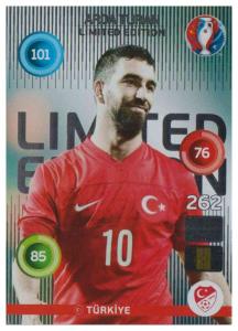 Adrenalyn XL UEFA Euro 2016, Limited Edition, Arda Turan - Classic