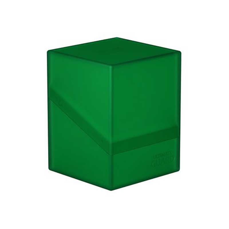 Ultimate Guard Boulder Deck Case 100+ Solid Vert - Boîtier De Protection Pour Cartes