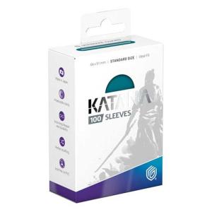 Ultimate Guard Katana Sleeves Standard Size Great Wave (100) (Teal)