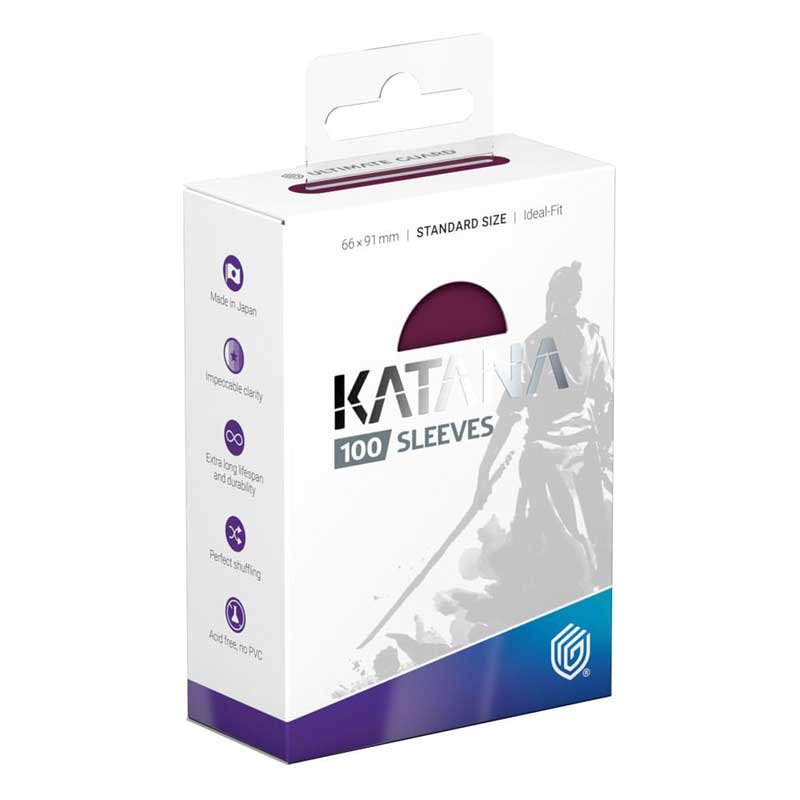 Ultimate Guard Katana Sleeves Standard Size Radiant Plum