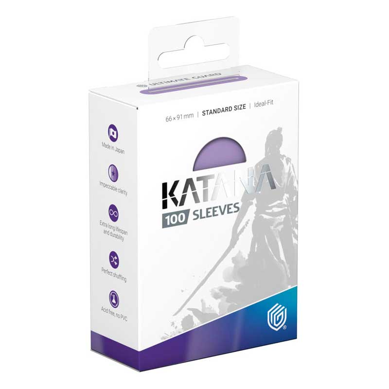 Ultimate Guard Katana Sleeves Standard Size Summer Cloud (100) (Purple)