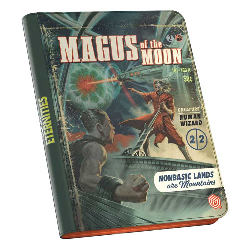 Ultimate Guard Zipfolio 360 - 18-Pocket XenoSkin Magic: The Gathering "Edge of Eternities" - Magus of the Moon