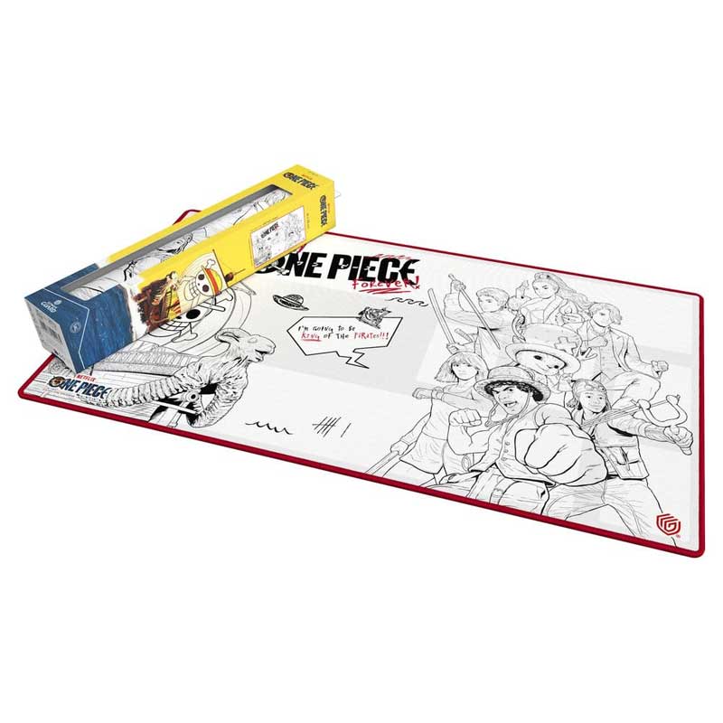 Ultimate Guard Play-Mat - Netflix One Piece - Sketch (Svartvit)
