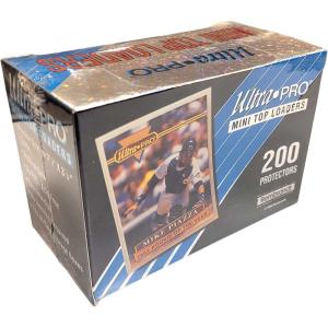 Ultra Pro 200 Mini Top Loaders (For standard 2,5" x 3,5" cards)