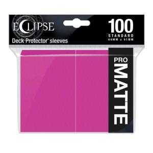 Eclipse Matte Standard Sleeves: Hot Pink (100)