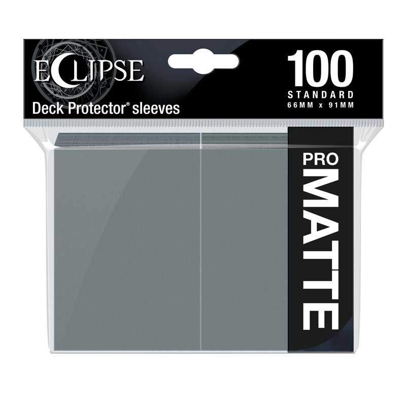 Eclipse Matte Standard Sleeves: Smoke Grey