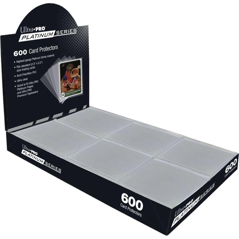 2-1/2 X 3-1/2 Platinum Series Card Protectors - 600ct