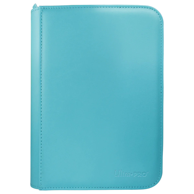 Ultra Pro Vivid 4-Pocket Zippered PRO-Binder: Light Blue