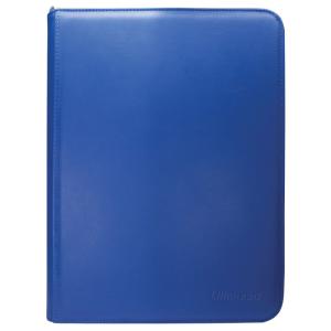 Ultra Pro Vivid 9-Pocket Zippered PRO-Binder: Blue