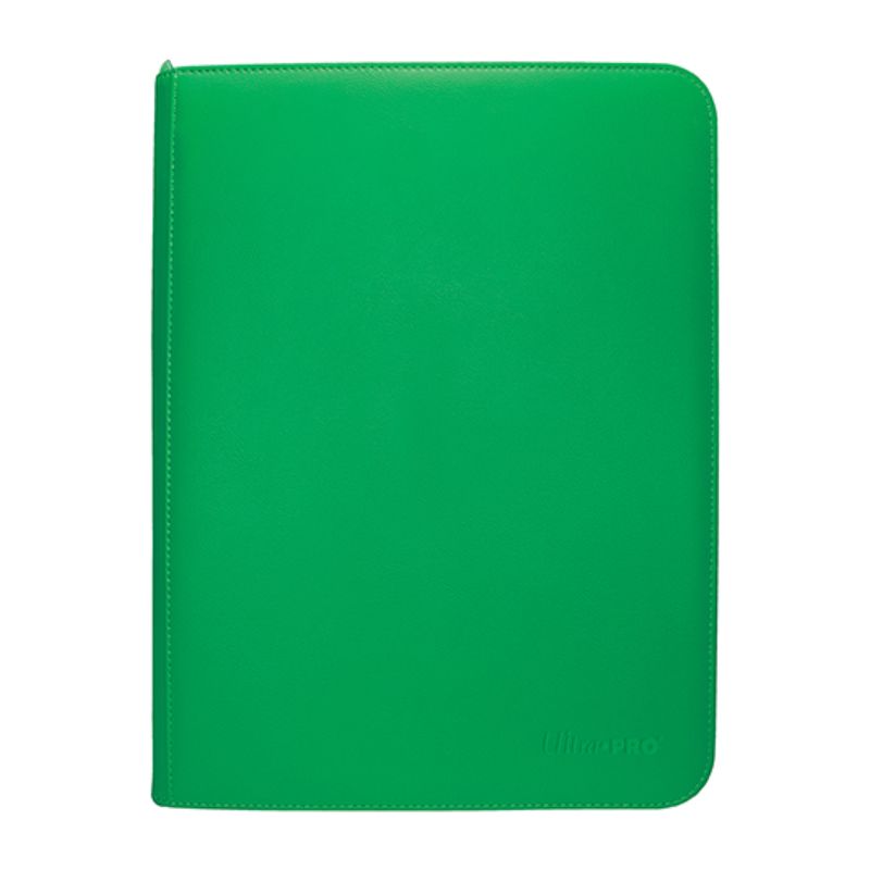 Ultra Pro Vivid 9-Pocket Zippered PRO-Binder: Green