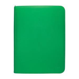 Ultra Pro Vivid 9-Pocket Zippered PRO-Binder: Green