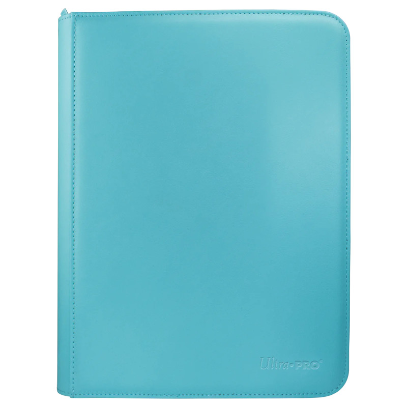 Ultra Pro Vivid 9-Pocket Zippered PRO-Binder: Light Blue