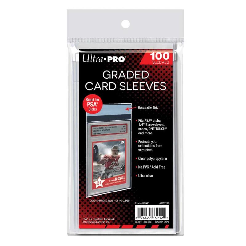 Graded Card Sleeves Resealable for PSA [Ultra Pro]