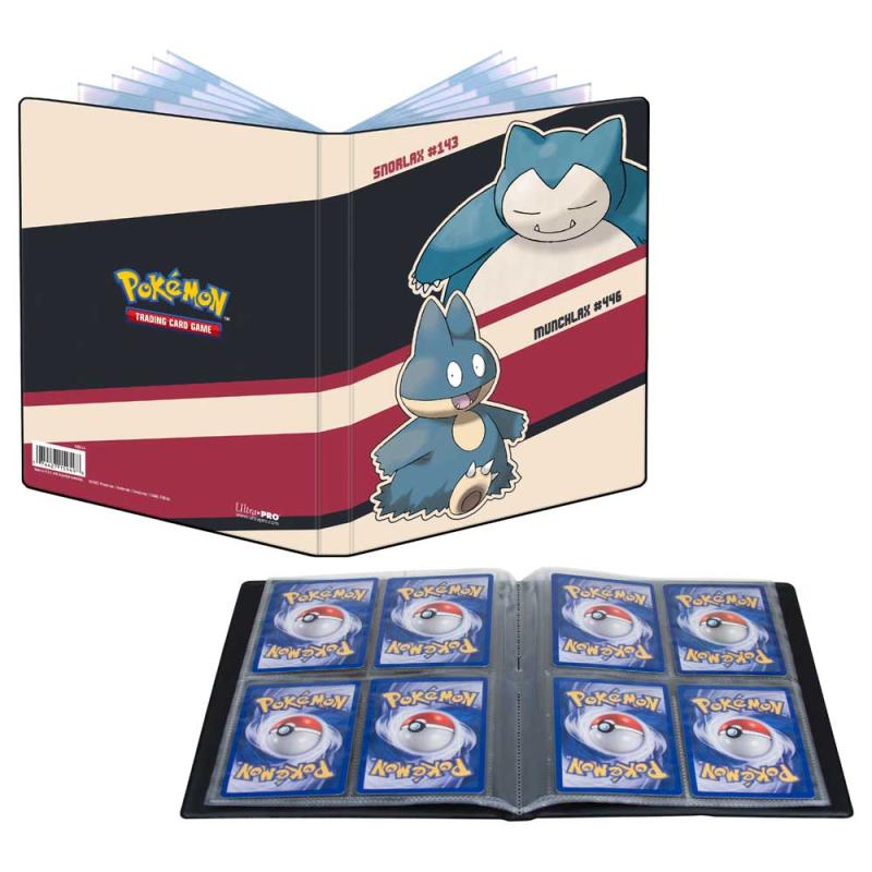 Pokémon, Snorlax & Munchlax, Portfoliopärm A5 - 4 Pocket