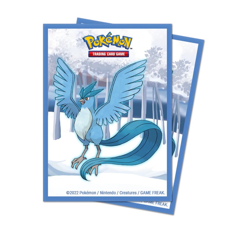 Pokémon, Deck Protector Sleeves Ultra Pro, Frosted Forest - 65st
