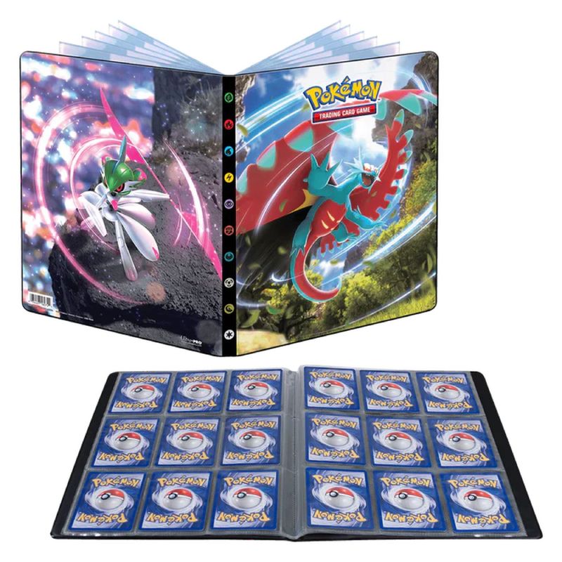 Pokemon, Scarlet & Violet 4 Temporal Forces, Portfolio A4 - 9 Pocket