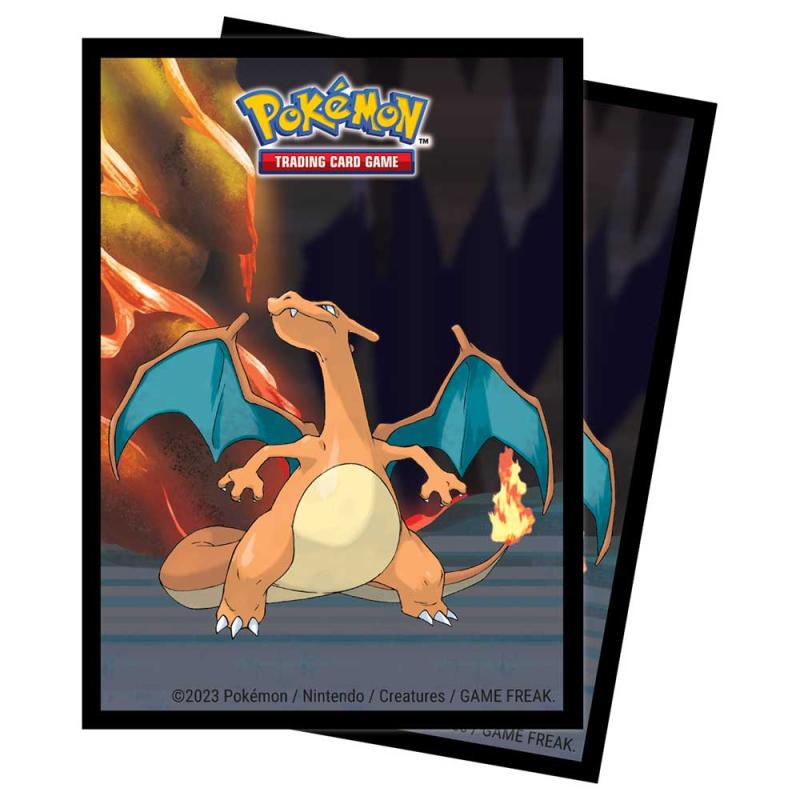 Pokémon, Deck Protector Sleeves Ultra Pro, Gallery Series: Scorching Summit (Charizard) - 65ct