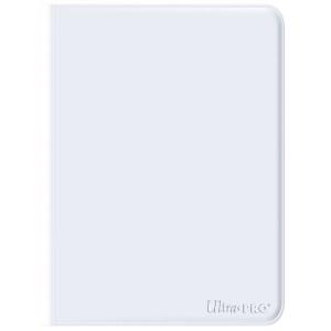 Vivid 9-Pocket Zippered PRO-Binder: White