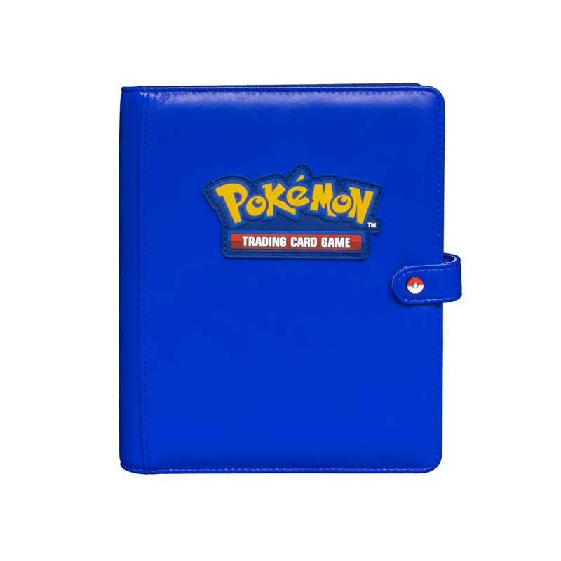 Premium Snap Binder - Blue 4-Pocket for Pokémon