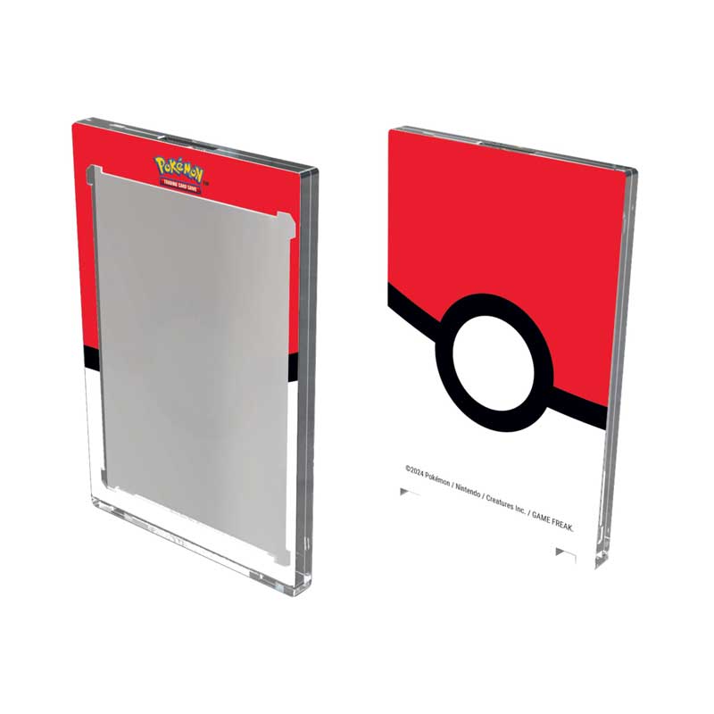 Magnetic screwdown,  35 Pt ONE-TOUCH Edge - Poké Ball Printed Magnetic Card Holder for Pokémon