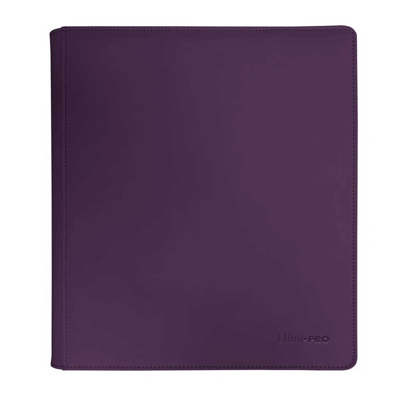 Vivid 12-Pocket Zippered PRO-BINDER: Midnight Plum