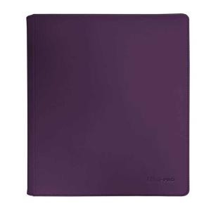 Vivid 12-Pocket Zippered PRO-BINDER: Midnight Plum