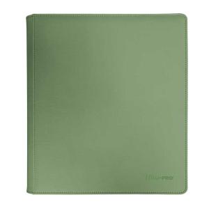 Vivid 12-Pocket Zippered PRO-Binder: Cool Matcha