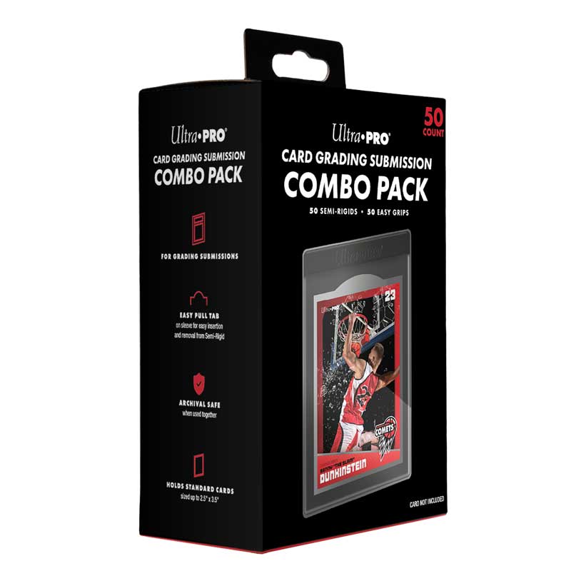Ultra Pro - Card Grading Submission Combo Pack 50ct Semi Rigids and Sleeves