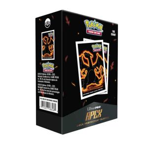 Neon Kanto: Charizard 105ct APEX Deck Protector Sleeves for Pokemon