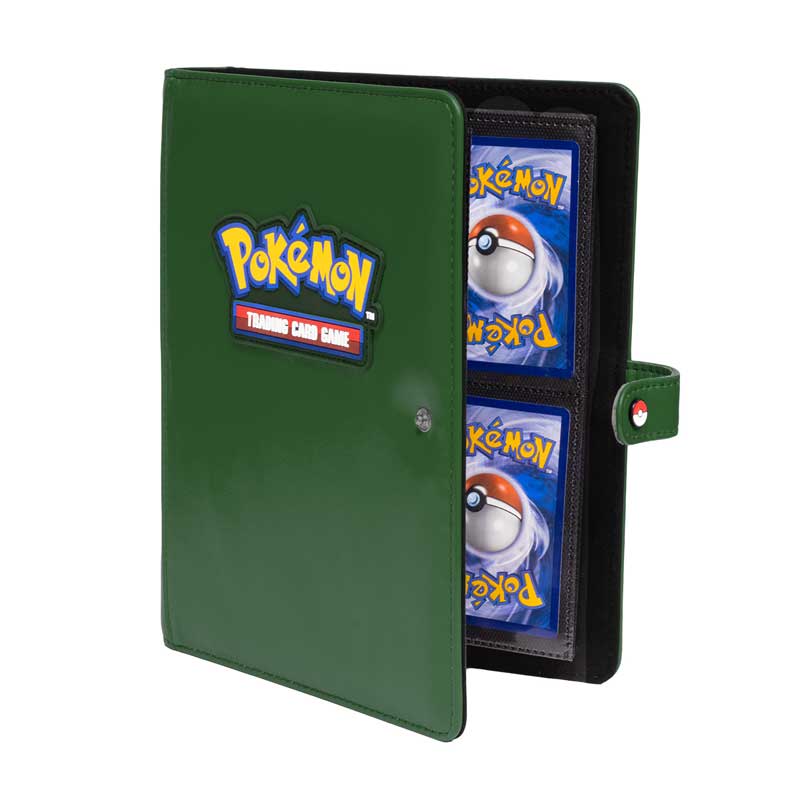 Premium Snap Binder - Green 4-Pocket for Pokémon