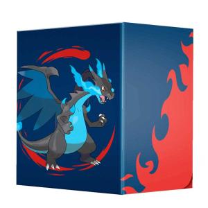 Mega Charizard X 100+ Full View Deck Box for Pokemon